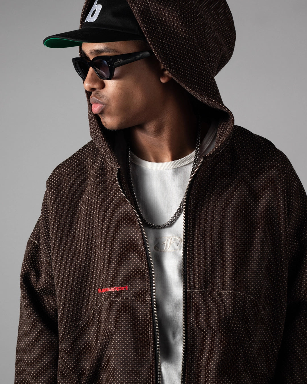 Jacket Veilgrid Chocolate