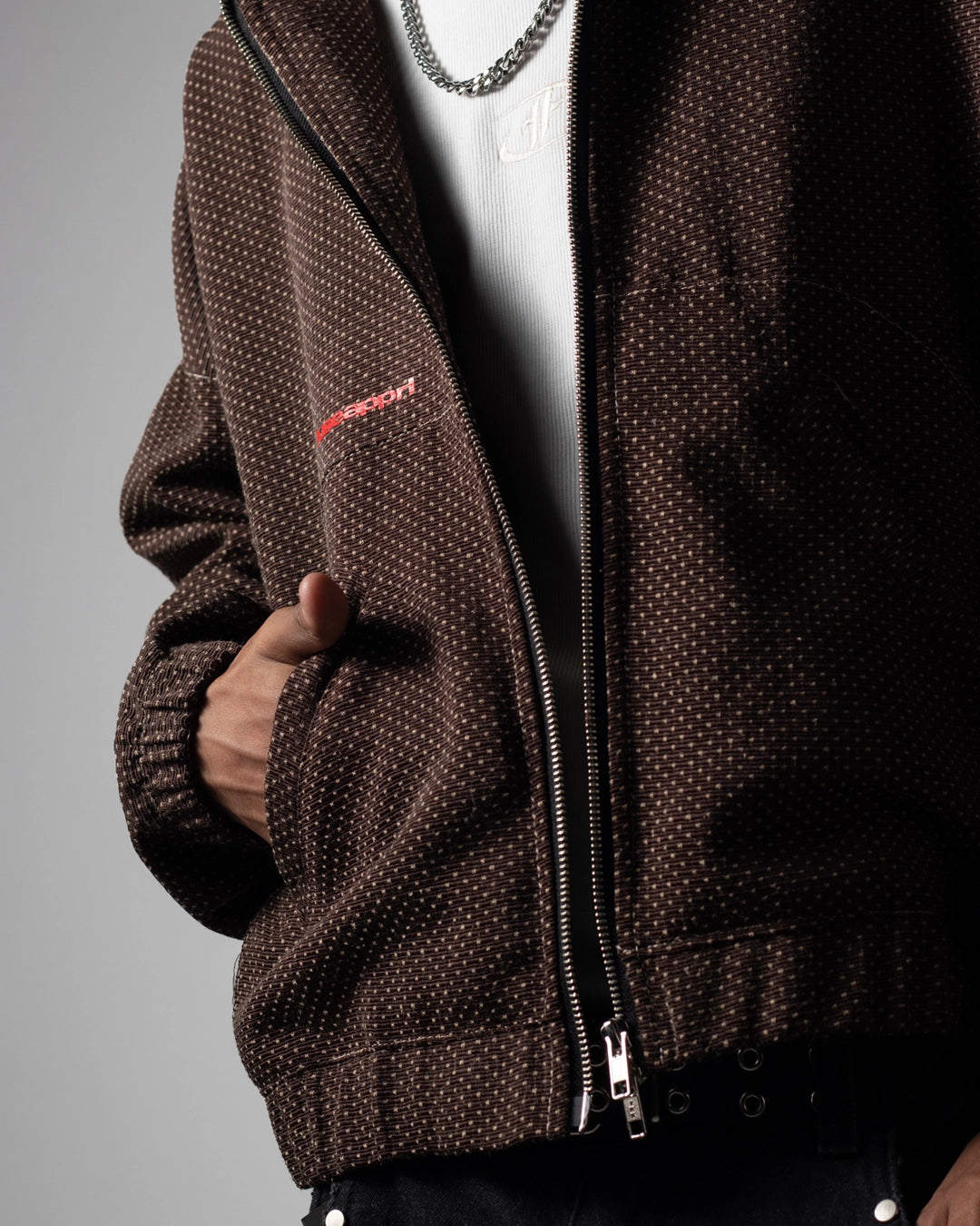 Jacket Veilgrid Chocolate