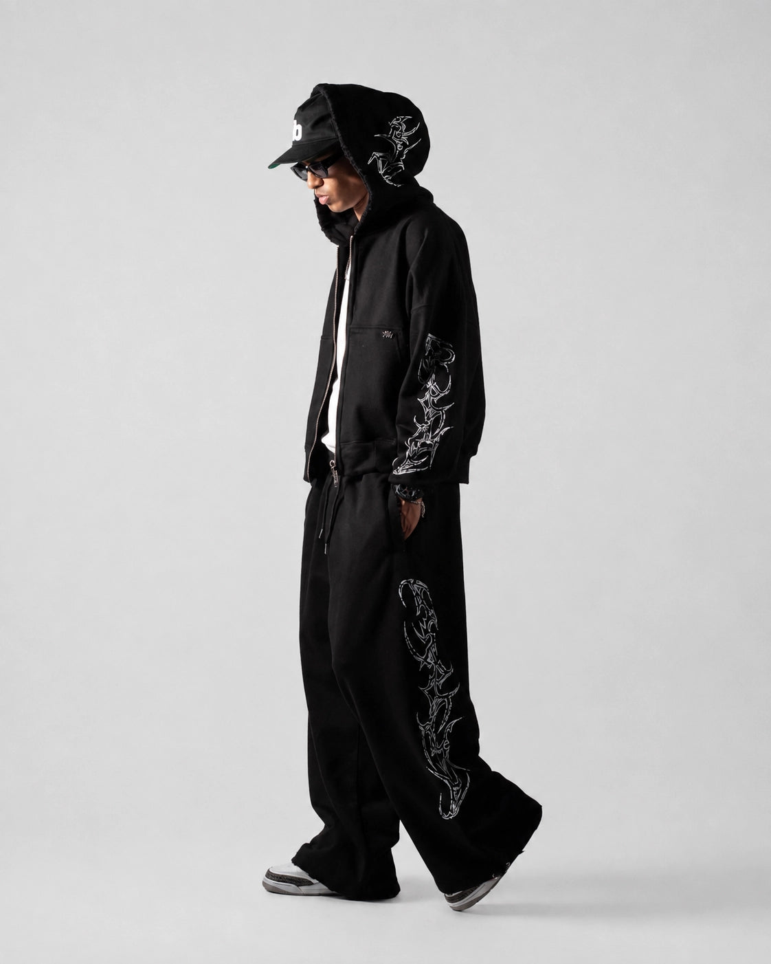 Pant Baggy Scarline Black