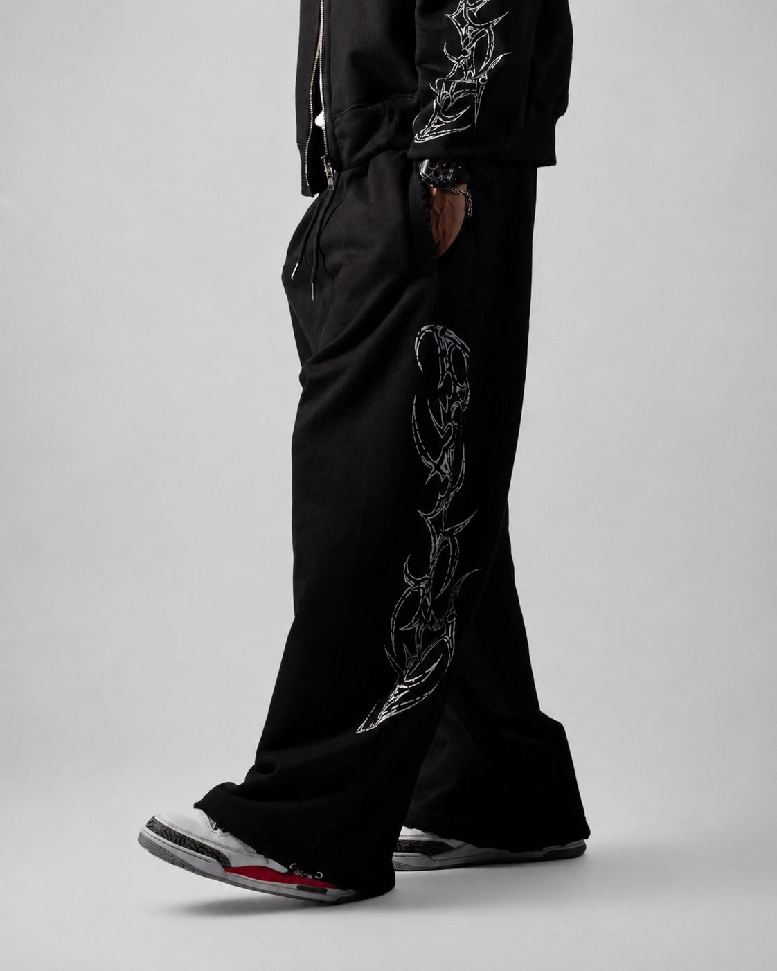Pant Baggy Scarline Black