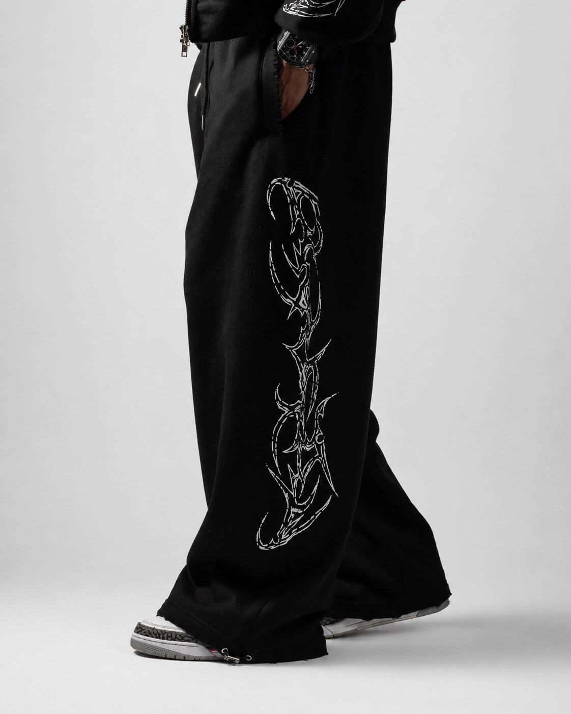 Pant Baggy Scarline Black