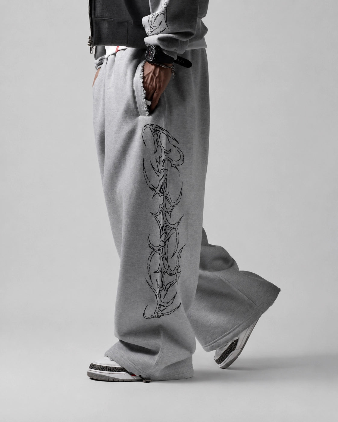 Pant Baggy Scarline Ash