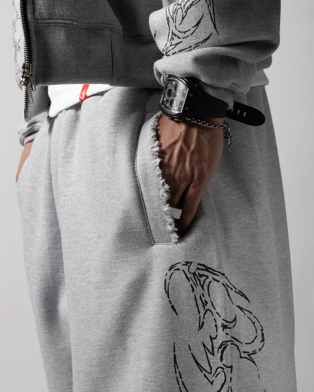 Pant Baggy Scarline Ash