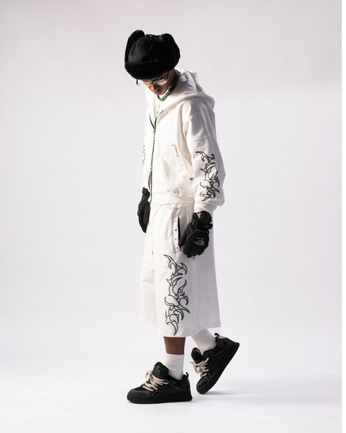 Hoodie Sacred Trace Pearl