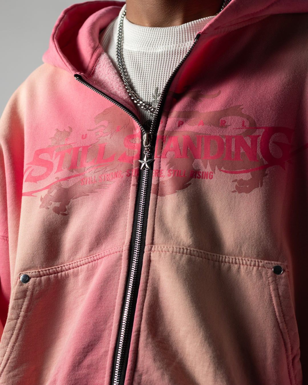 Hoodie Still Rising Rose