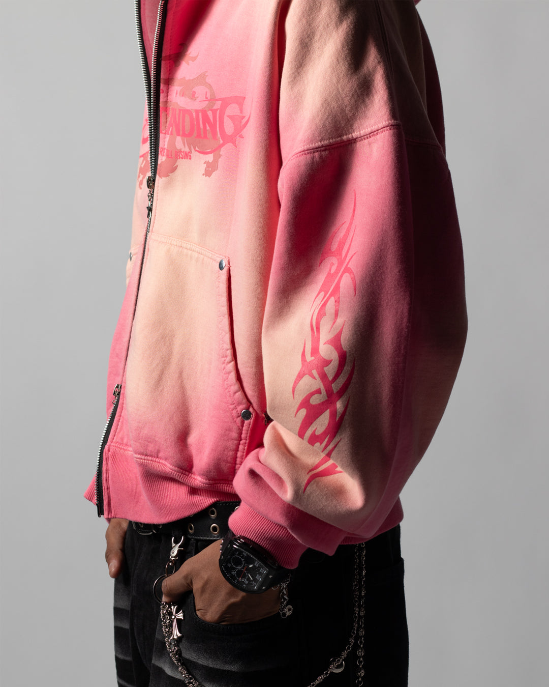 Hoodie Still Rising Rose