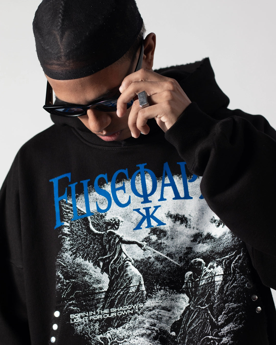 Hoodie Own Light Black