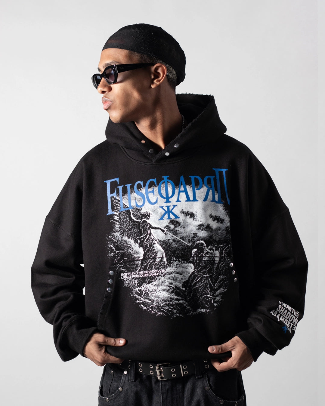 Hoodie Own Light Black
