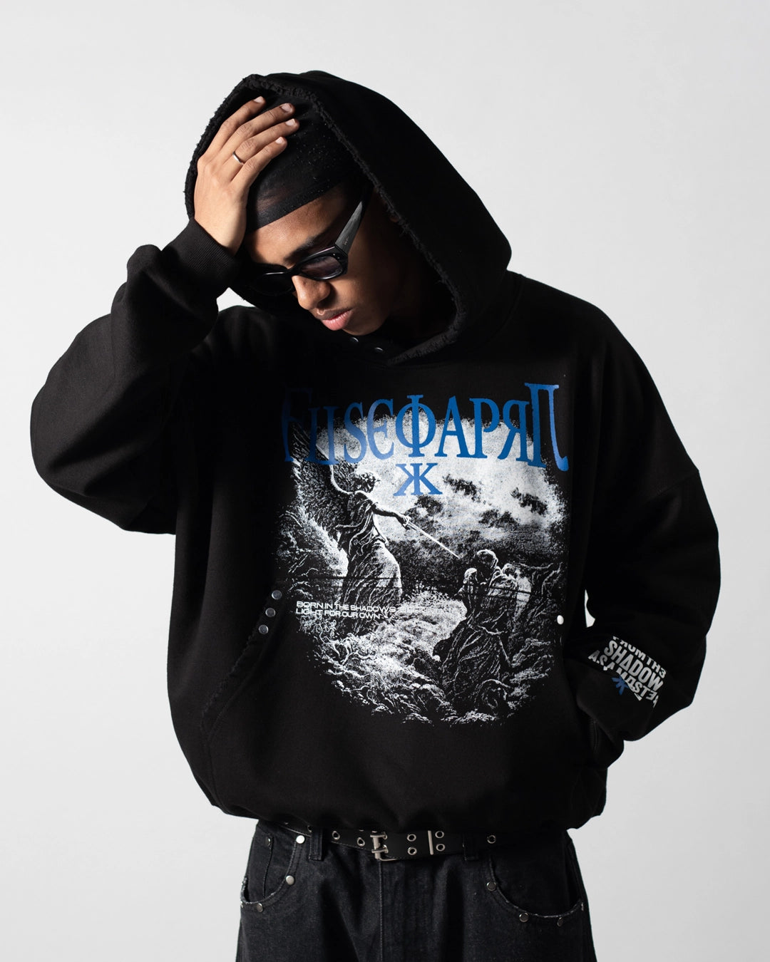 Hoodie Own Light Black