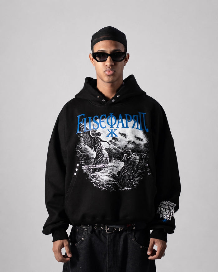 Hoodie Own Light Black