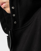 Hoodie Zip Tribal Dark Pulse Black