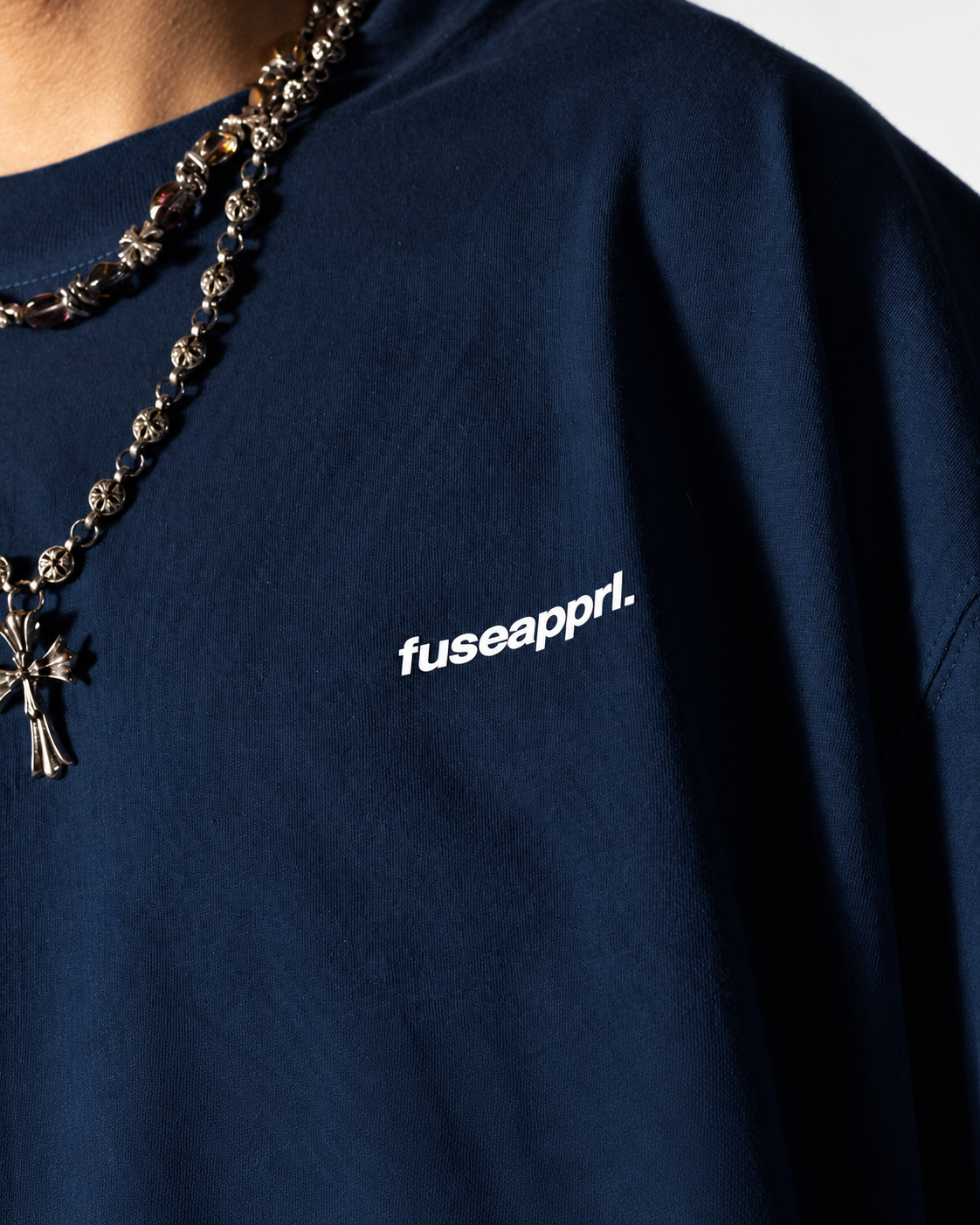 Tee Boxy Essential Navy