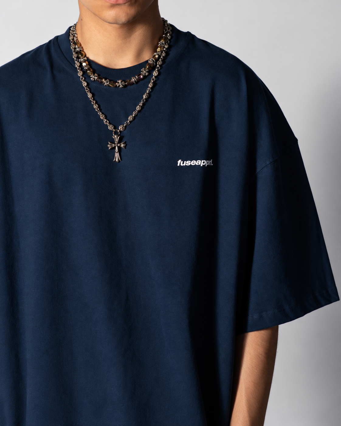 Tee Boxy Essential Navy