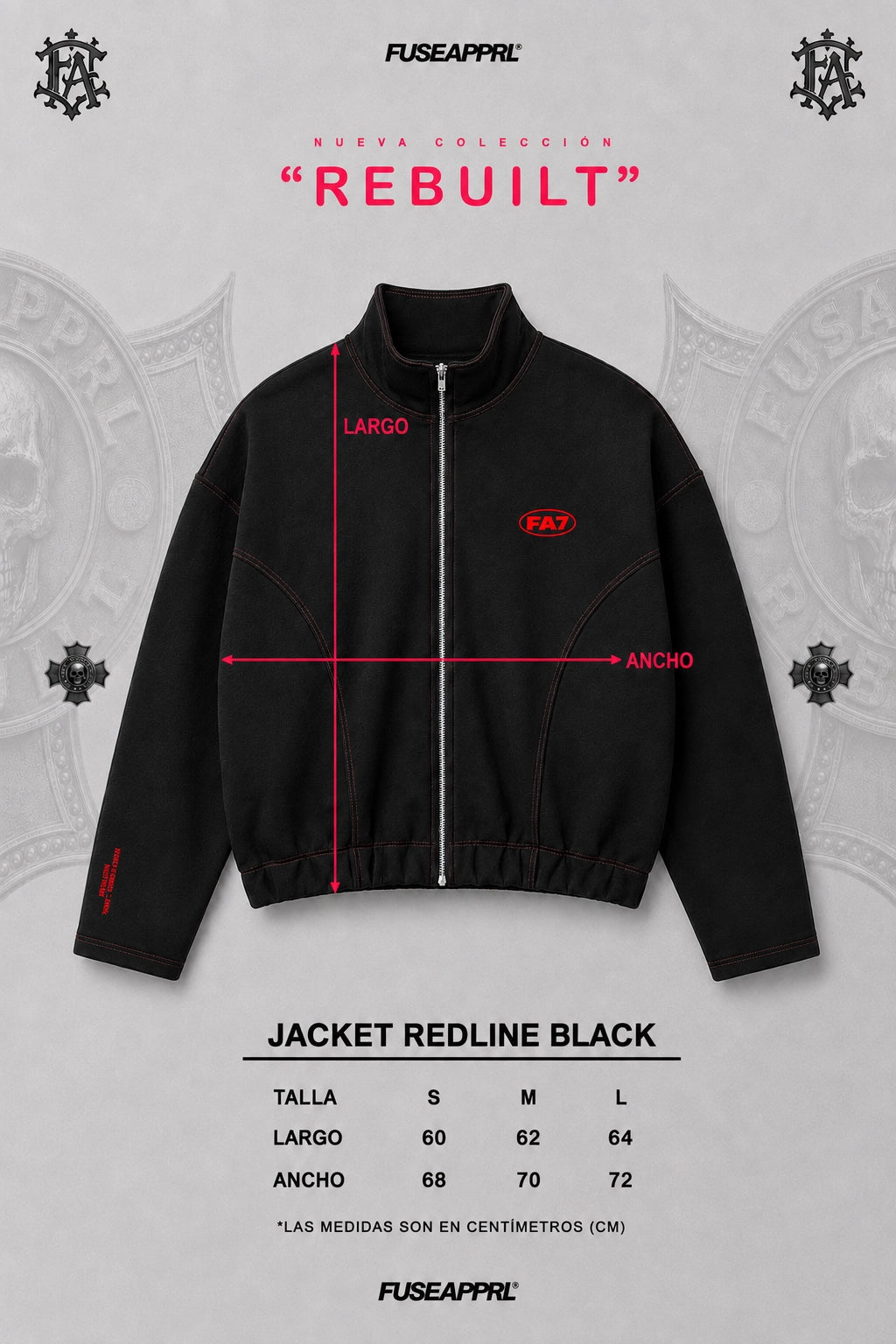 Jacket Redline Black