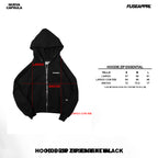 Hoodie Zip Essential Red