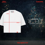 Tee Boxy Holy Greed White