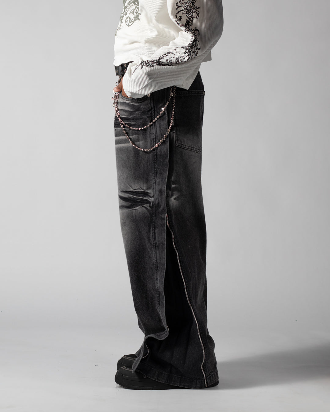 Pants Jean Ash Grey