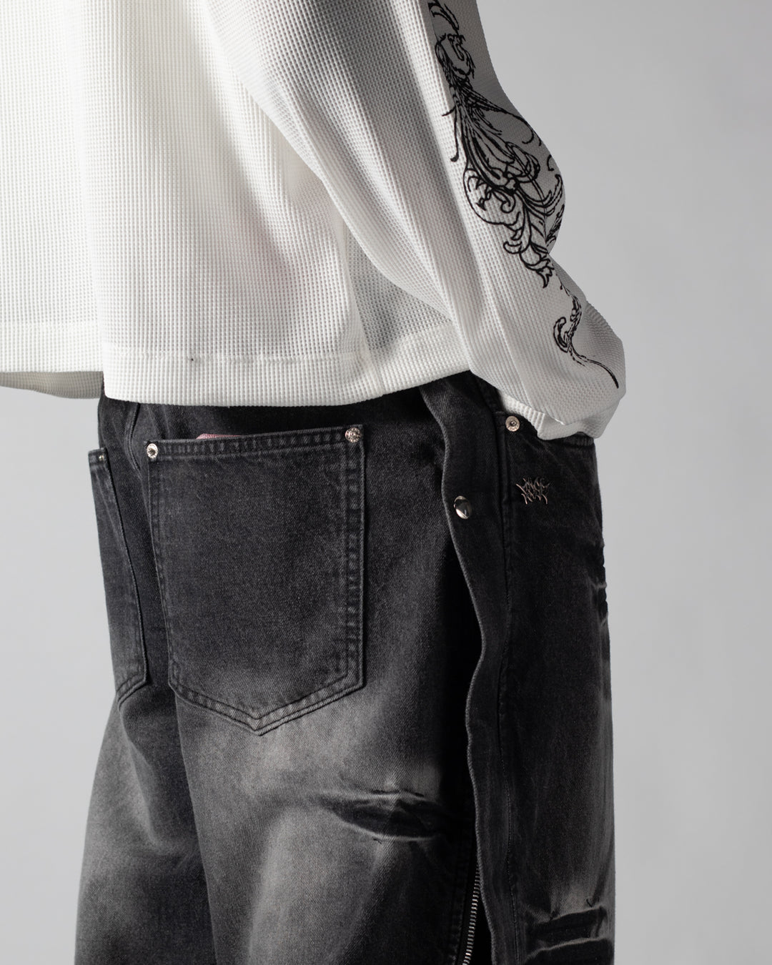 Pants Jean Ash Grey