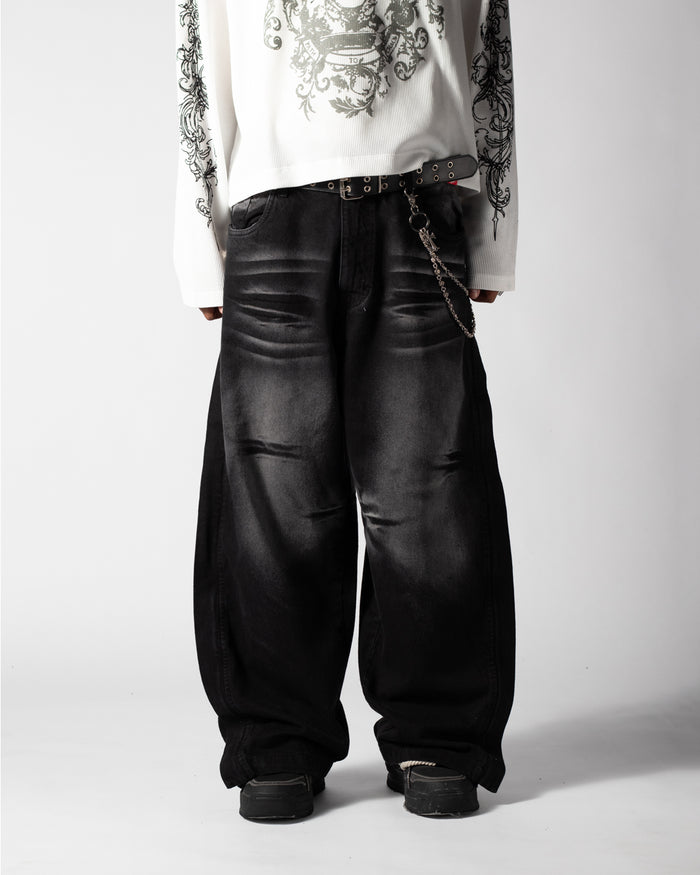 Pants Jean Night Wash Black