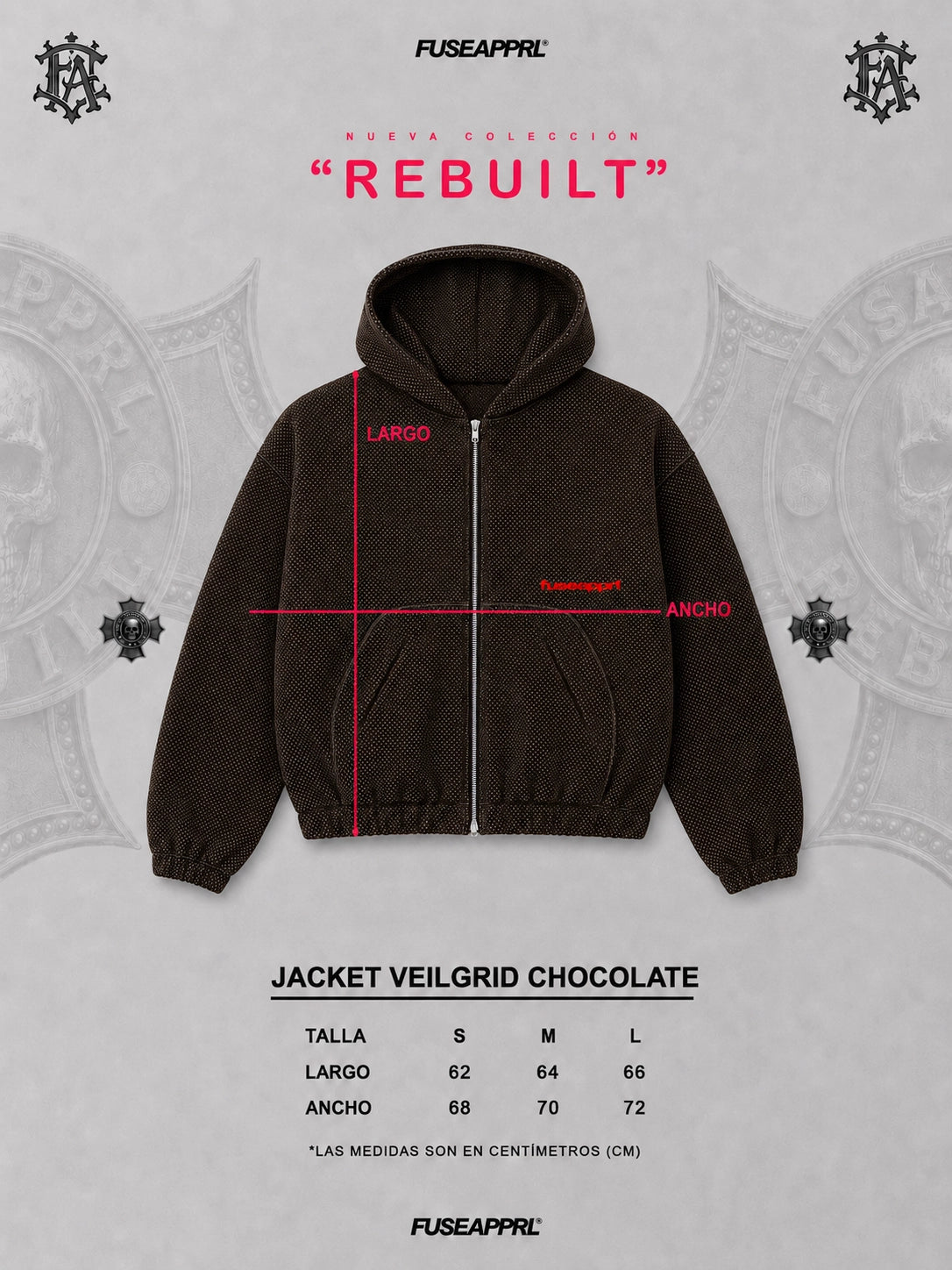 Jacket Veilgrid Chocolate