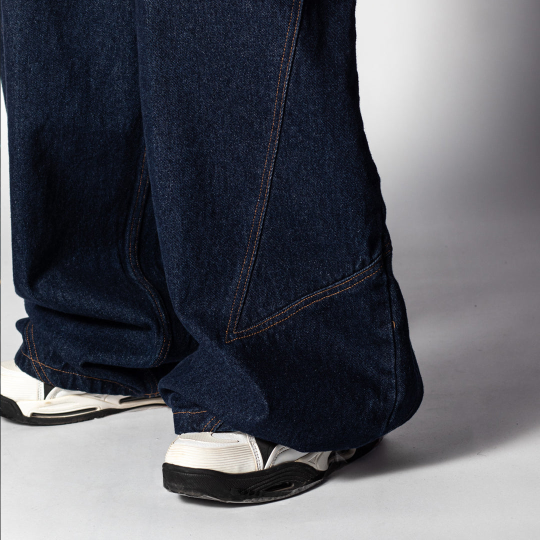 Pant Raw Denim Cut Blue