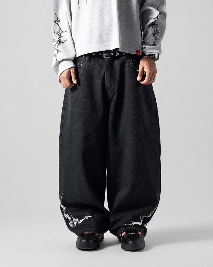 Pant Baggy Thornveil Black