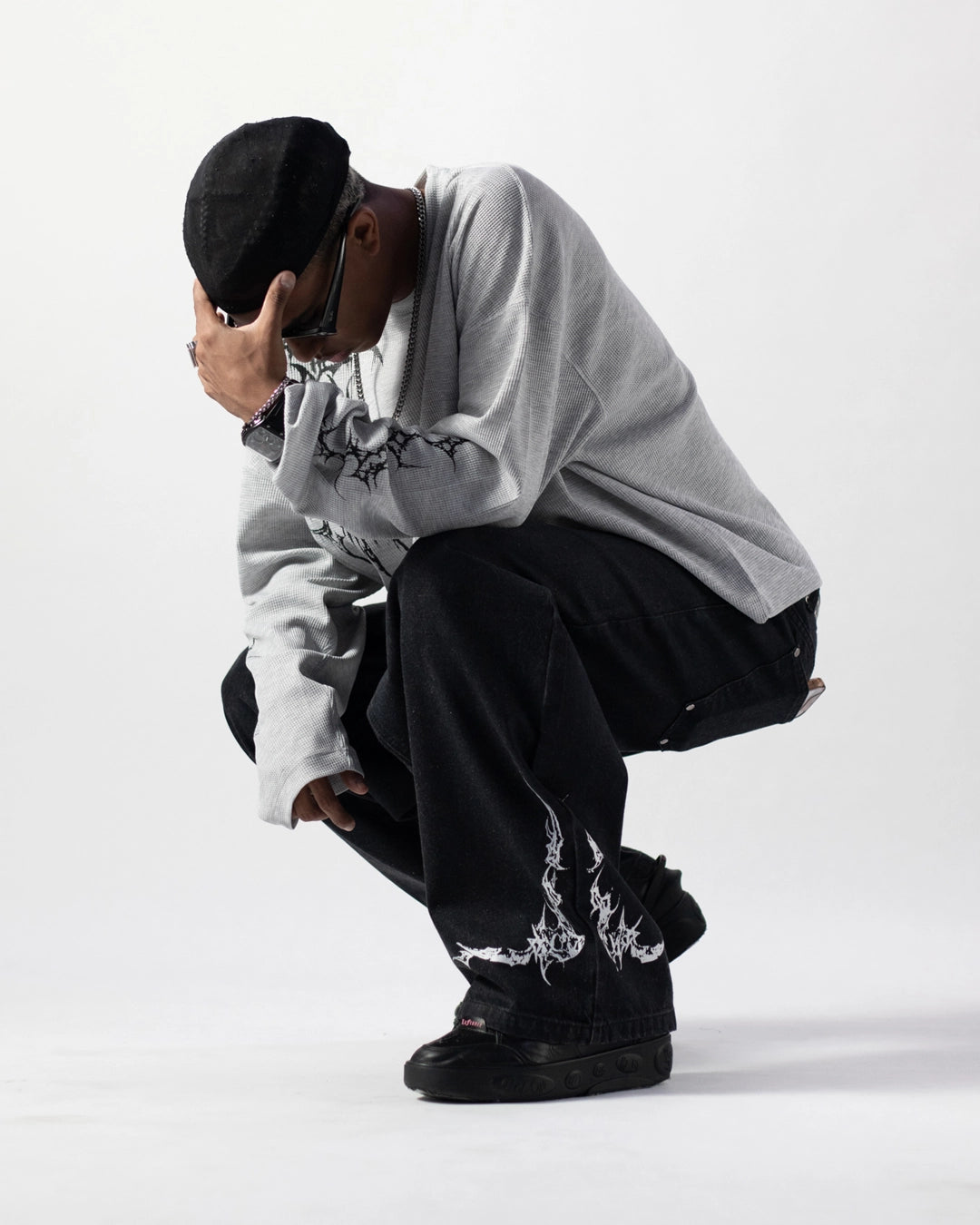 Pant Baggy Thornveil Black