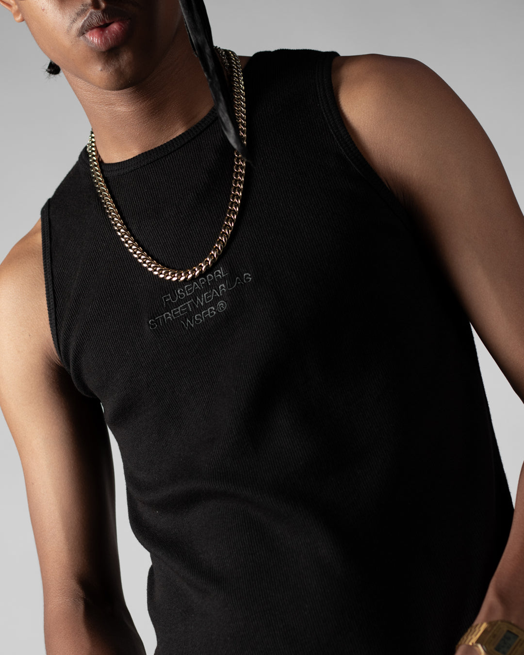 Tank top core black