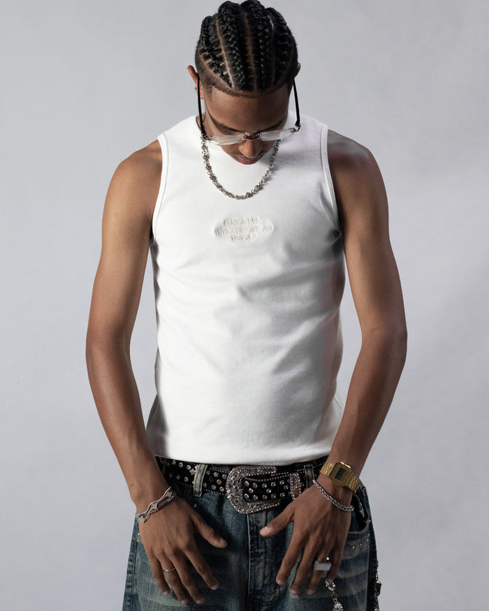 Tank top core white
