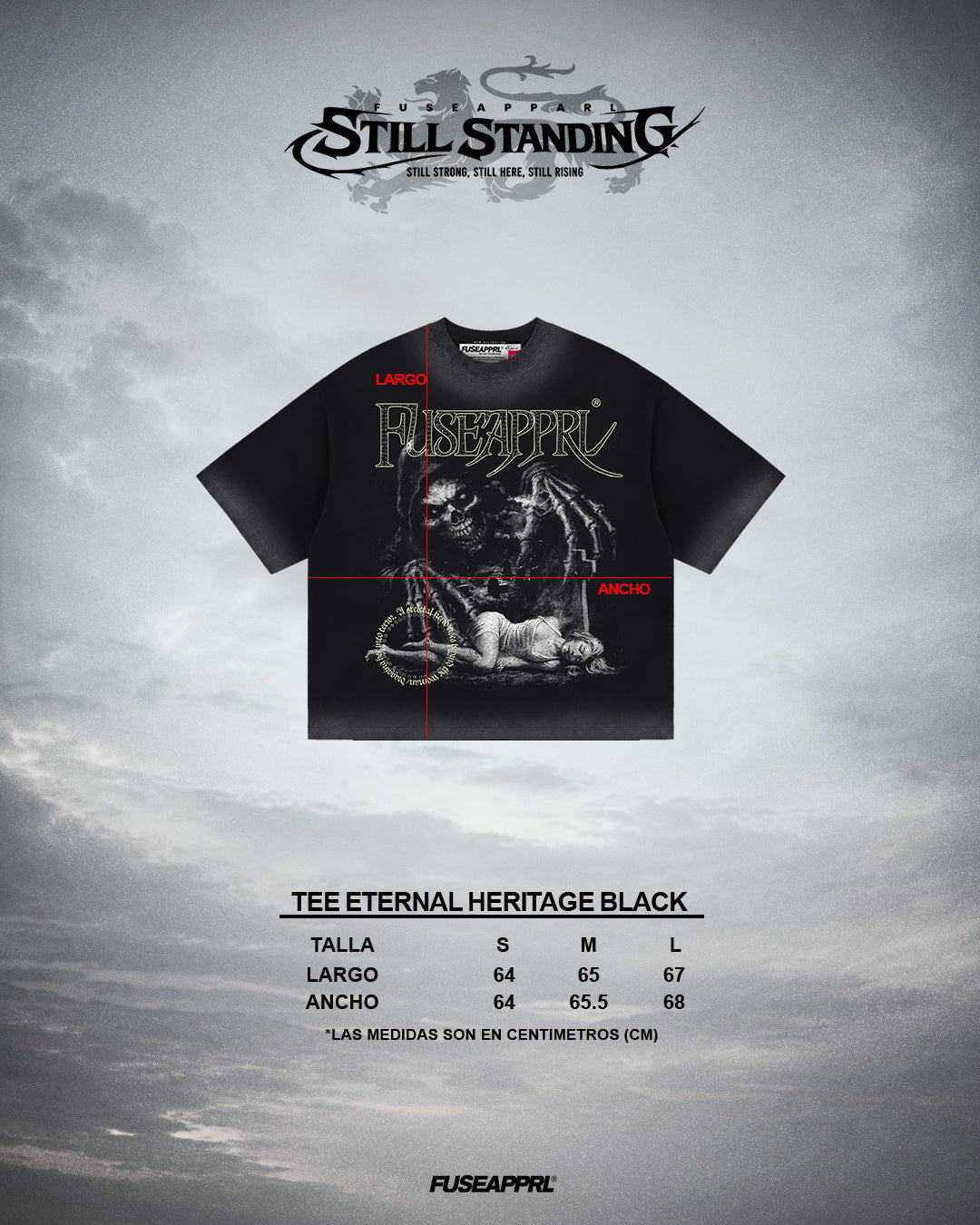 Tee Eternal Heritage Black