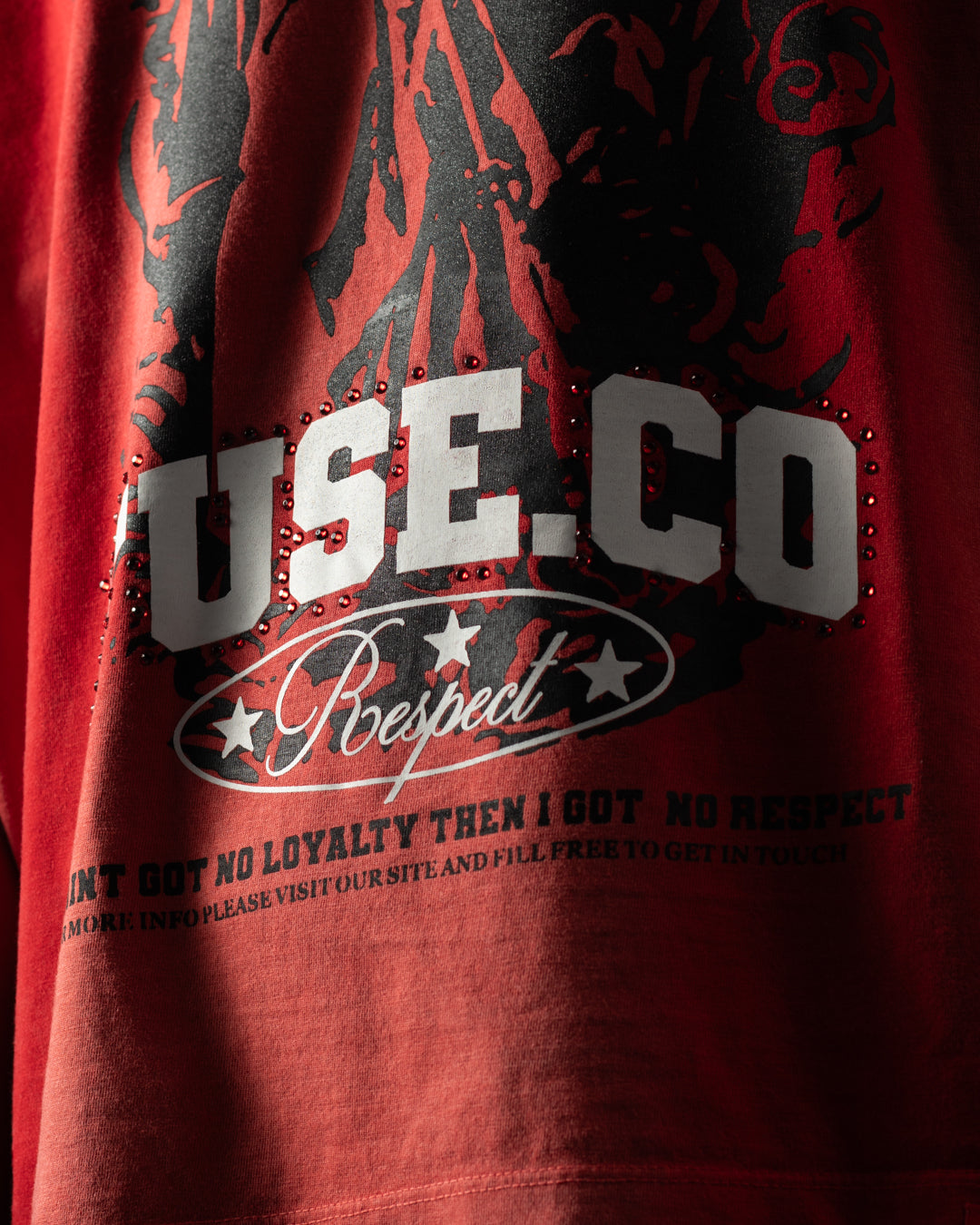 Tee Boxy Fallen Core Red
