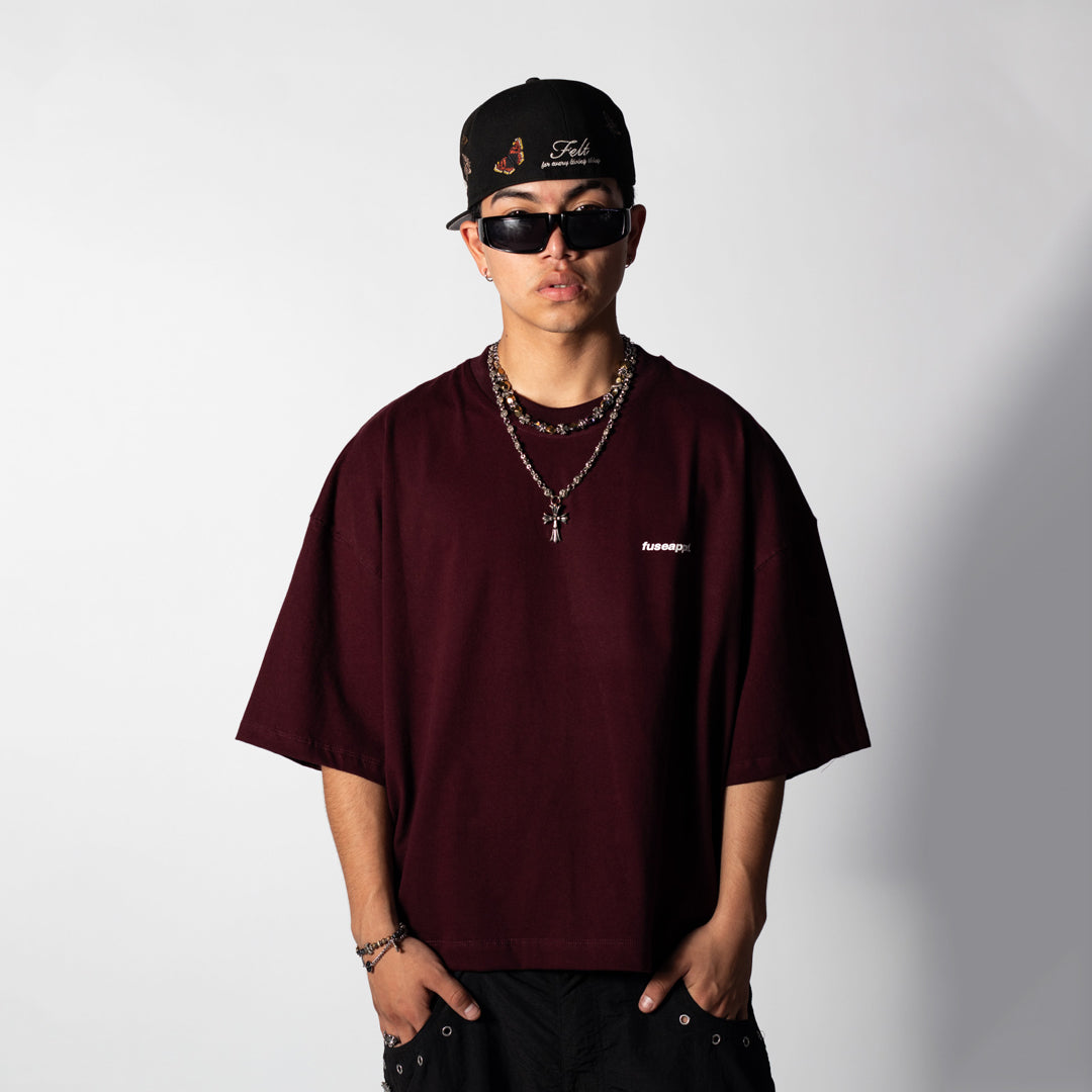 Tee Boxy Essential Grape