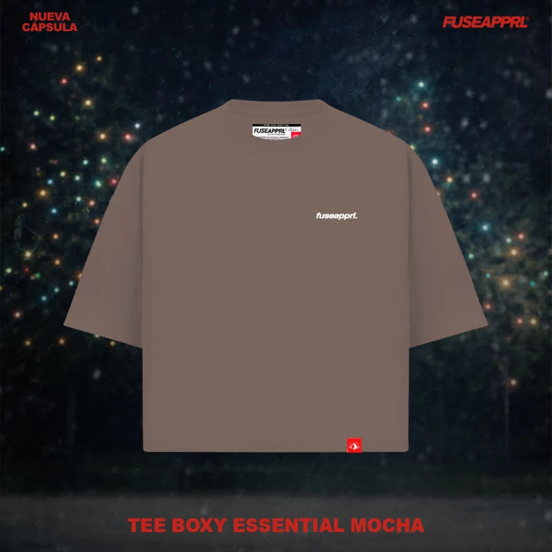 Tee Boxy Essential Mocha