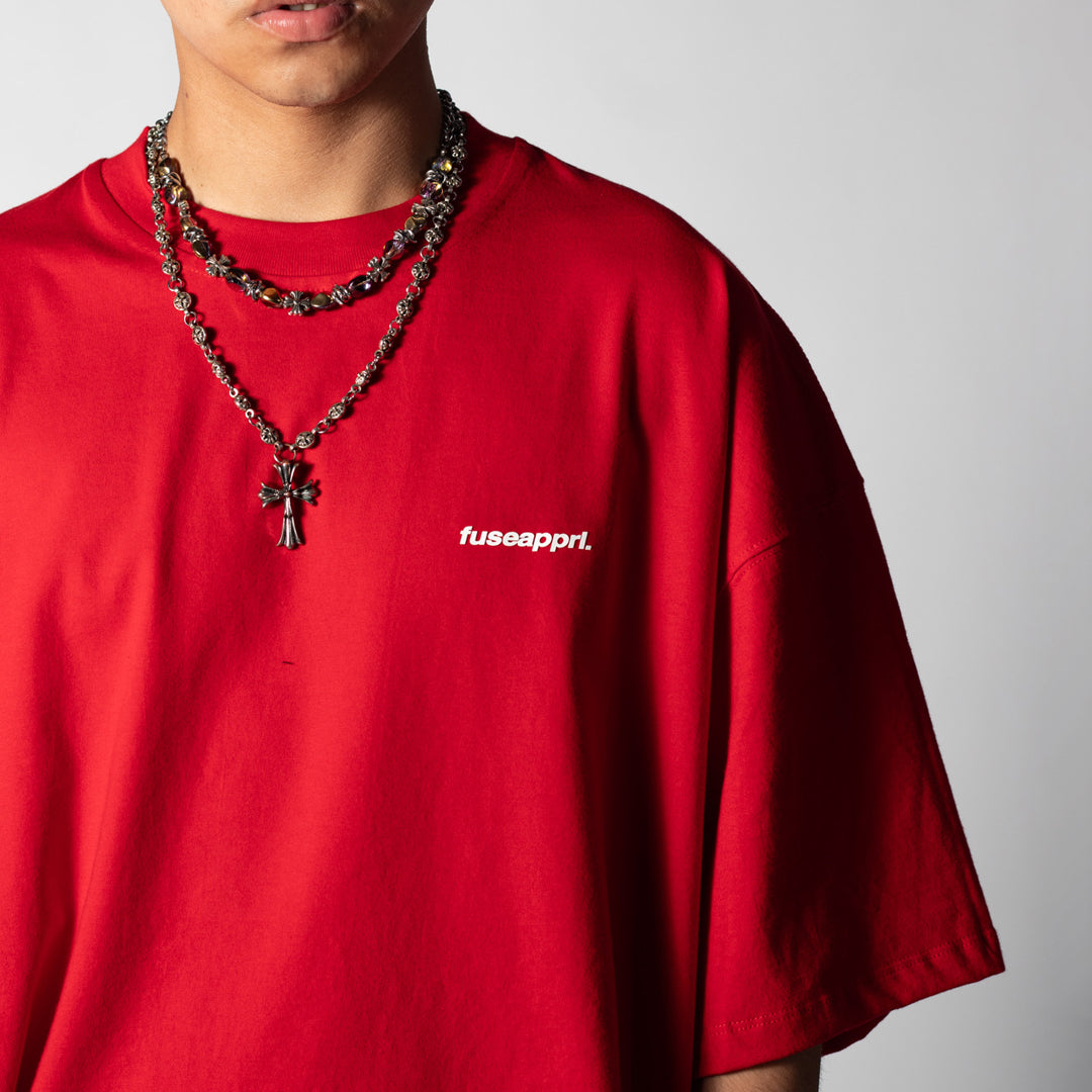 Tee Boxy Essential Red