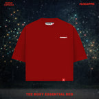 Tee Boxy Essential Red