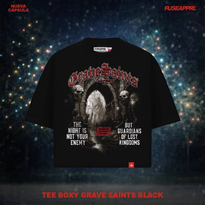 Tee Boxy Grave Saints