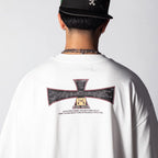 Tee Boxy Holy Greed White