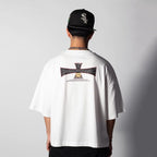 Tee Boxy Holy Greed White