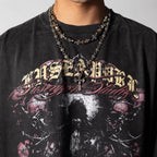 Tee boxy night relic acid wash