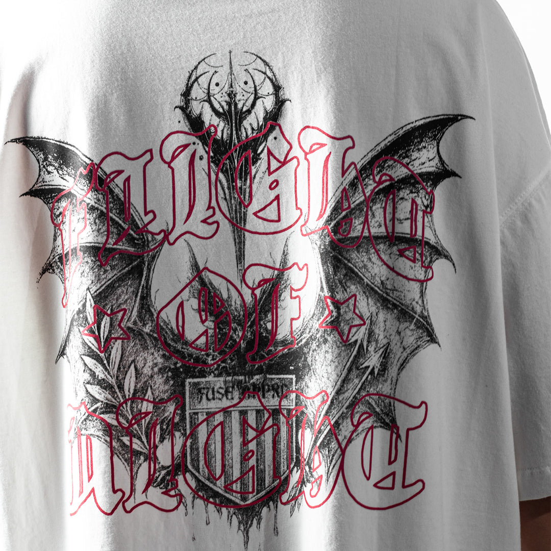 Tee boxy fit flight of night pearl