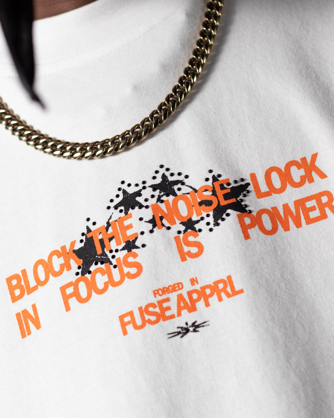 Tee Boxy Demonic Focus White